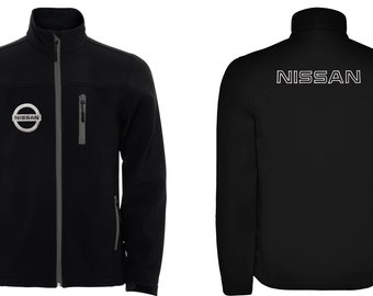 Mit dem Nismo bestickte Softshelljacke Giacca Jacke Veste Chaqueta Full-Reißverschluss Cremallera Gt-R r35 Godzilla Skyline Guss