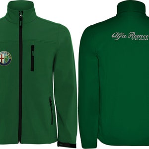 Softshell Jacket Motorsport Alfa Romeo Italy Rainproof and Windproof Waterproof Sport Racing Winter Autumn Winter Automotive Etsy Ireland