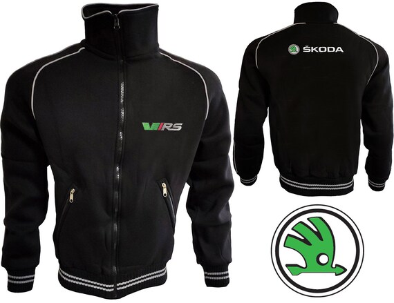 Skoda VRS Embroidered Zipped Sweatshirt 