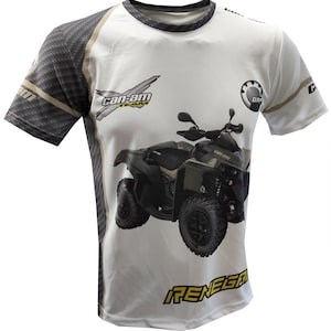 Can-Am Renegade x XC 850 1000R 1000T TTI dps all-over printed t-shirt tshirt tee camiseta maglietta 3D carbon 860 dps 650 offroad