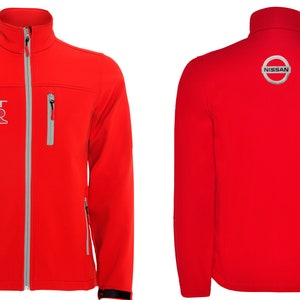 GT-R Nismo embroidered softshell jacket giacca jacke veste chaqueta full zip cremallera gt-r r35 godzilla Skyline GT 370Z r32