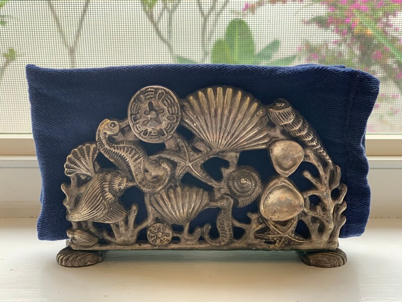 Unique Silver Napkin Holder