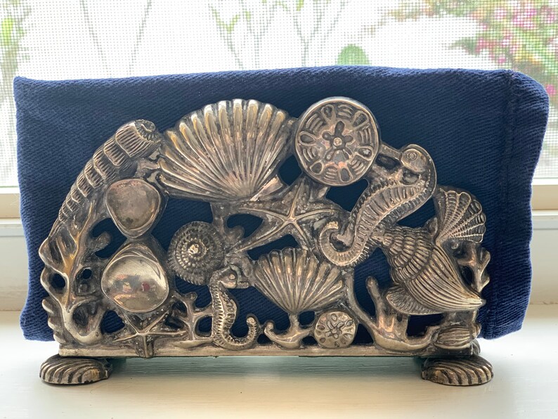 Unique Silver Napkin Holder