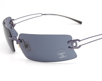 Vintage Chanel 5076-H C 538/13 Sunglasses - Etsy Vintage Chanel 5076-H C 538/13 Sunglasses - Etsy