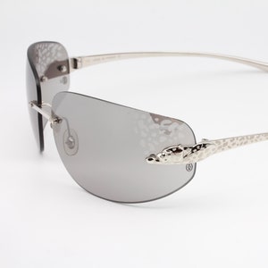 Panthère De Cartier vintage sunglasses made in France 2000's - New Old Stock