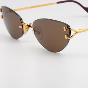 Cartier Condotti vintage sunglasses made in France 90's - New Old Stock