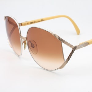 小物 Dior 2250 Vintage Sunglasses Austria VINTAGE RARE CHRISTIAN DIOR 2250 10 PHYTON LINED OVERSIZED