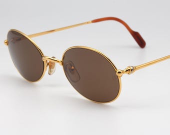 Cartier Saturne vintage sunglasses made in France 90's - New Old Stock