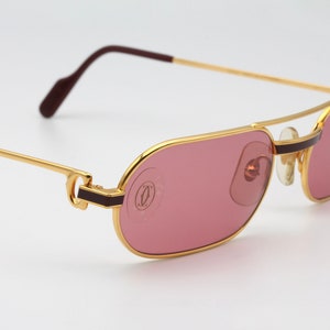 Cartier Must Laque vintage sunglasses made in France 80's - New Old Stock