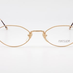 Vintage eyeglasses Matsuda 10110 made in Japan 90&#39;s - new old stock