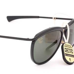 Ray Ban B&L Olympian series Deluxe vintage solglasögon tillverkade i USA 90-talet - nya gamla lager bild 1