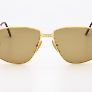 Cartier Panthere vintage sunglasses made in France 80's - aviator shades - new old stock