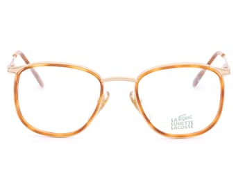 LACOSTE 714 F vintage eyeglasses made in France in the 90s - New Old Stock