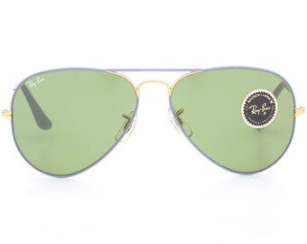Ray Ban B&L gafas de sol vintage de aviador / gafas de sol moradas / gafas de sol de aviador
