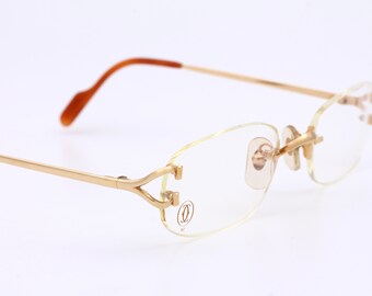 Cartier Venice vintage eyeglasses made in France 90's - New Old Stock