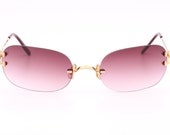 Cartier Vintage Edition Limitée 0087 2000 vintage sunglasses made in France 90 39 s - New Old Stock - Full Sett Included