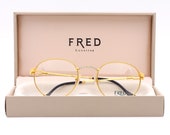 Fred Ouragan vintage eyeglasses made in France 90 39 s New Old Stock New Old Stock