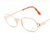 Gerald Genta Gefica 01 vintage eyeglasses gold plated frames made in the late 80s New Old Stock