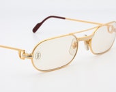Les Must de Cartier vintage sunglasses made in France 80 39 s - New Old Stock - Full Set Included
