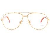 Noble GERALD GENTA New Classic 04 au vintage eyeglasses golden aviator vintage frames gentlemen glasses framesmade in Japan by Orama 80s