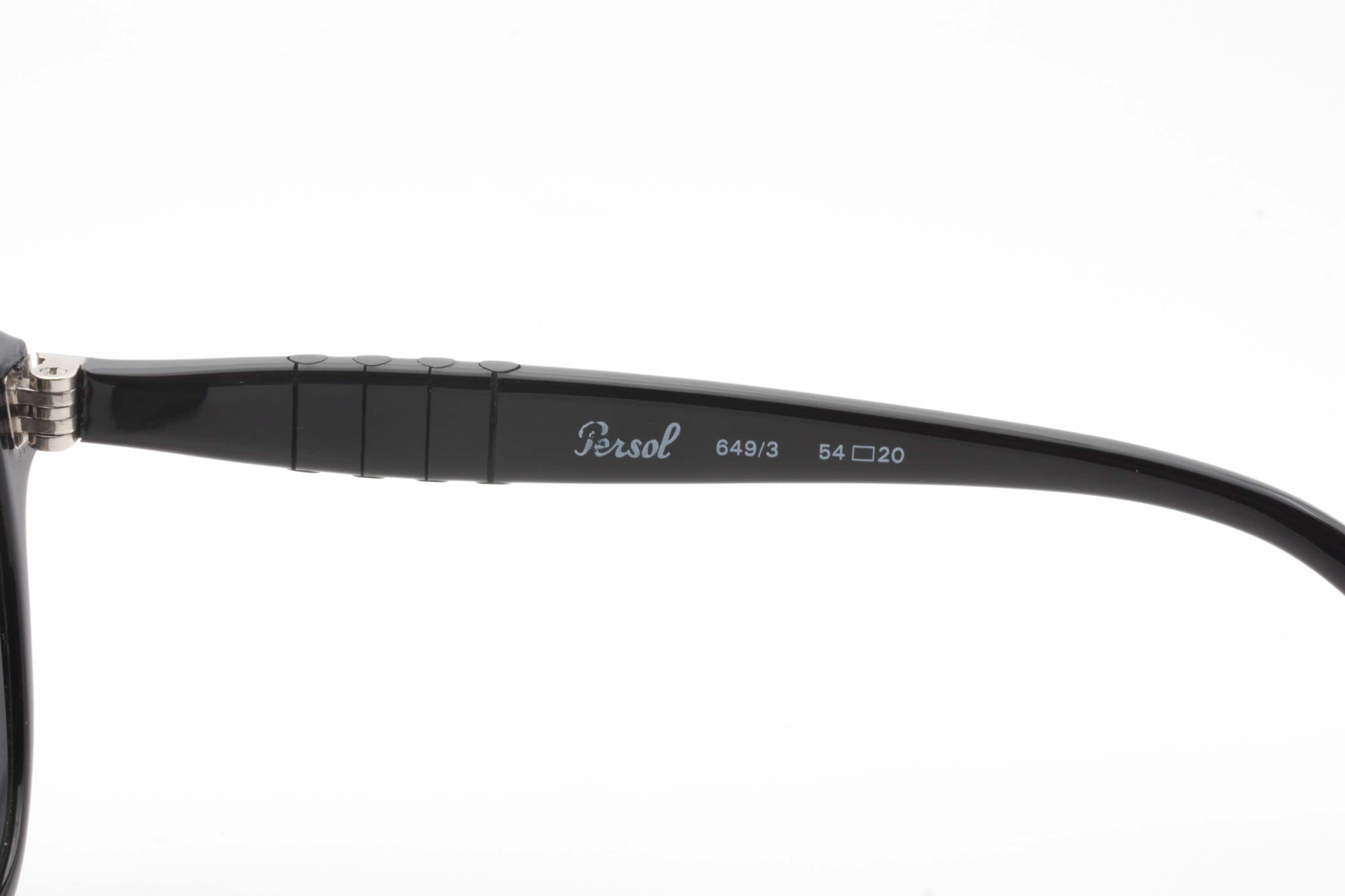 ビンテージ✨Persol RATTI 09271-OF サングラス　黒×シルバー ビンテージ✨Persol RATTI 09271-OF サングラス 黒×シルバー