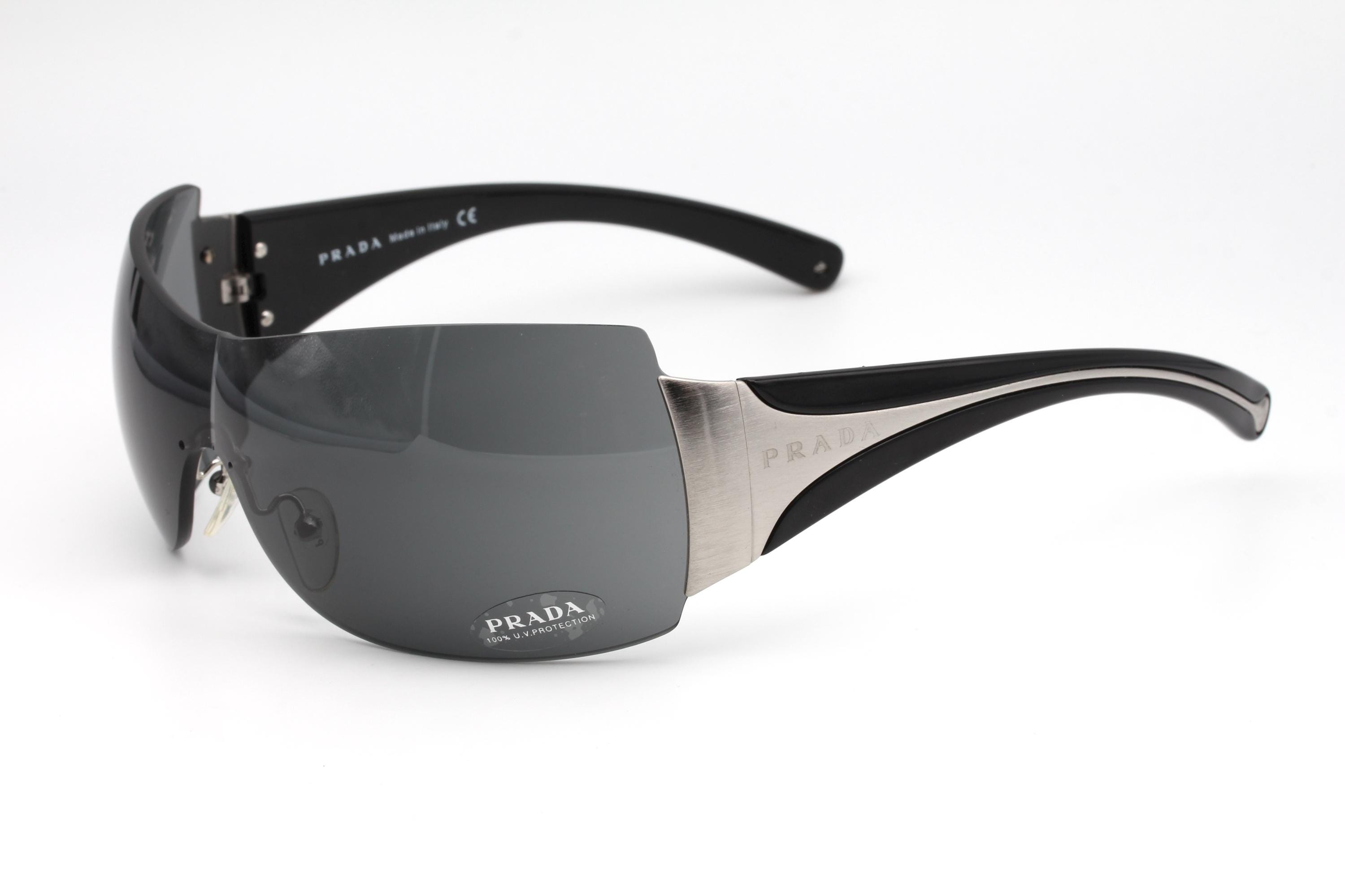 Vintage Black Wrap Prada Sunglasses - Etsy