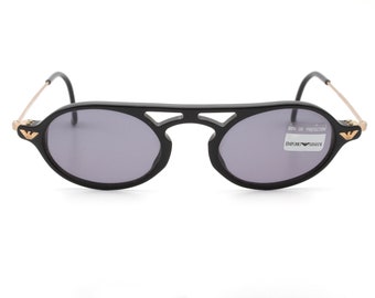 Gafas de sol vintage Emporio Armani 520 fabricadas en Italia años 90 - New Old Stock