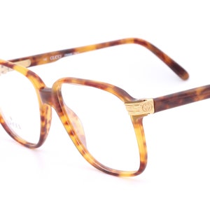 Noble Gucci GG 1117/N vintage eyeglasses / square glasses frames made in Italy in the 80s image 3