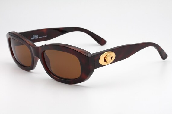 Versace Mod. 481 Vintage Sunglasses Made in Italy in the 90s  display picture 3