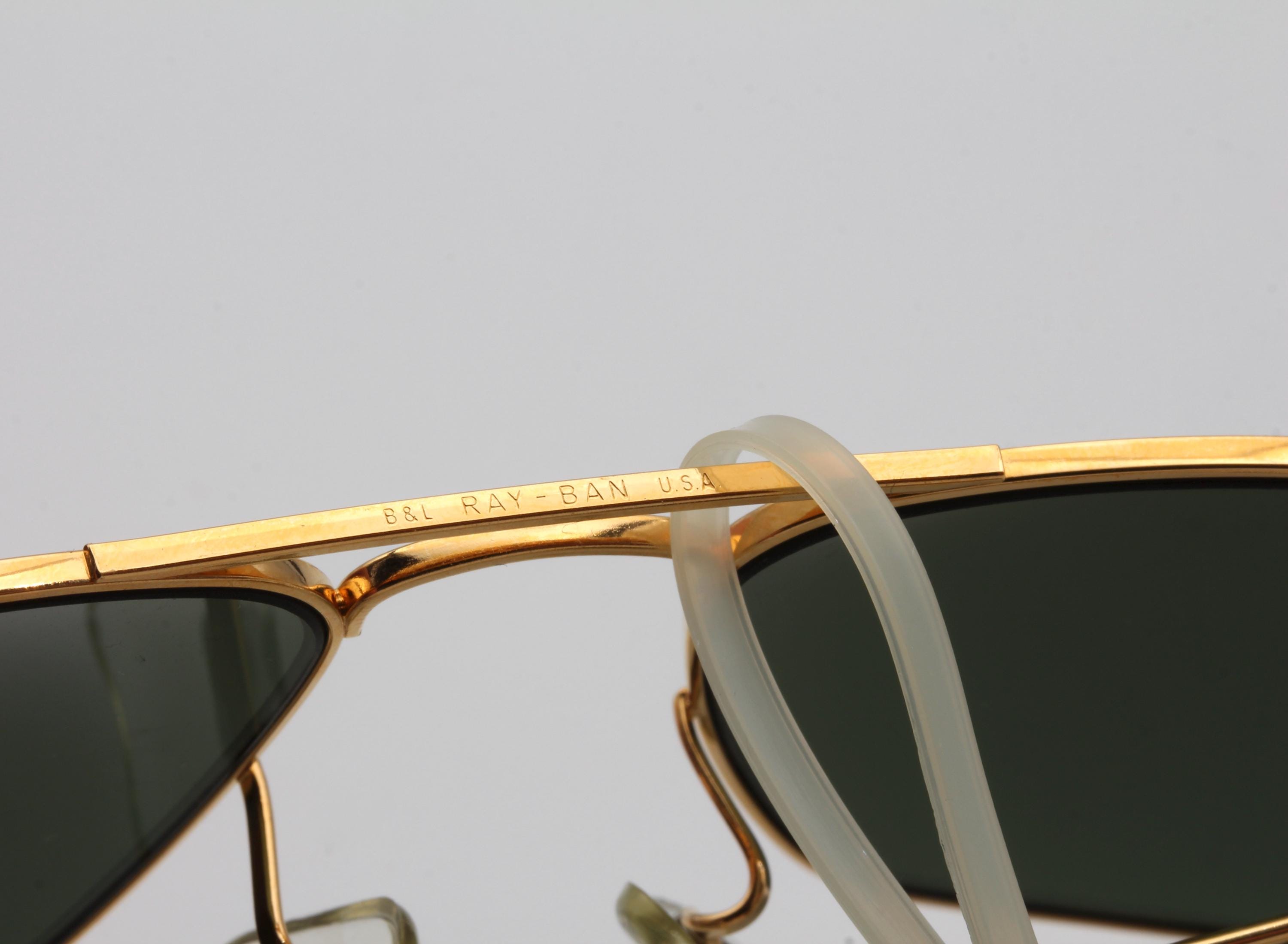 Ray Ban B&L Small Caravan Vintage Sunglasses / Iconic Sunglasses