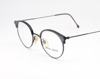Okulary przeciwsłoneczne Giorgio Armani 377 vintage made in Italy, lata 90.