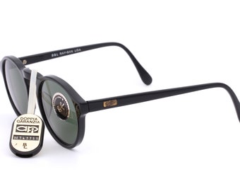 Ray Ban B&L Gatsby Style 1 W0930 Vintage Round Sunglasses With