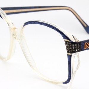 Nina Ricci 1724 vintage eyeglasses hand made in France 70&#39;s - new old stock