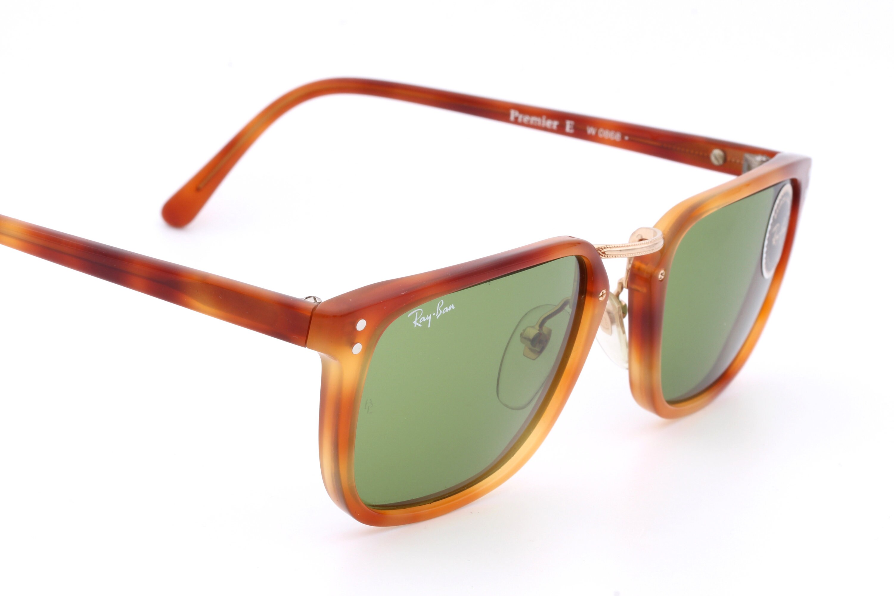 Vintage Ray Ban B&L Premier E W 0868 / Classic Squared Sunglasses