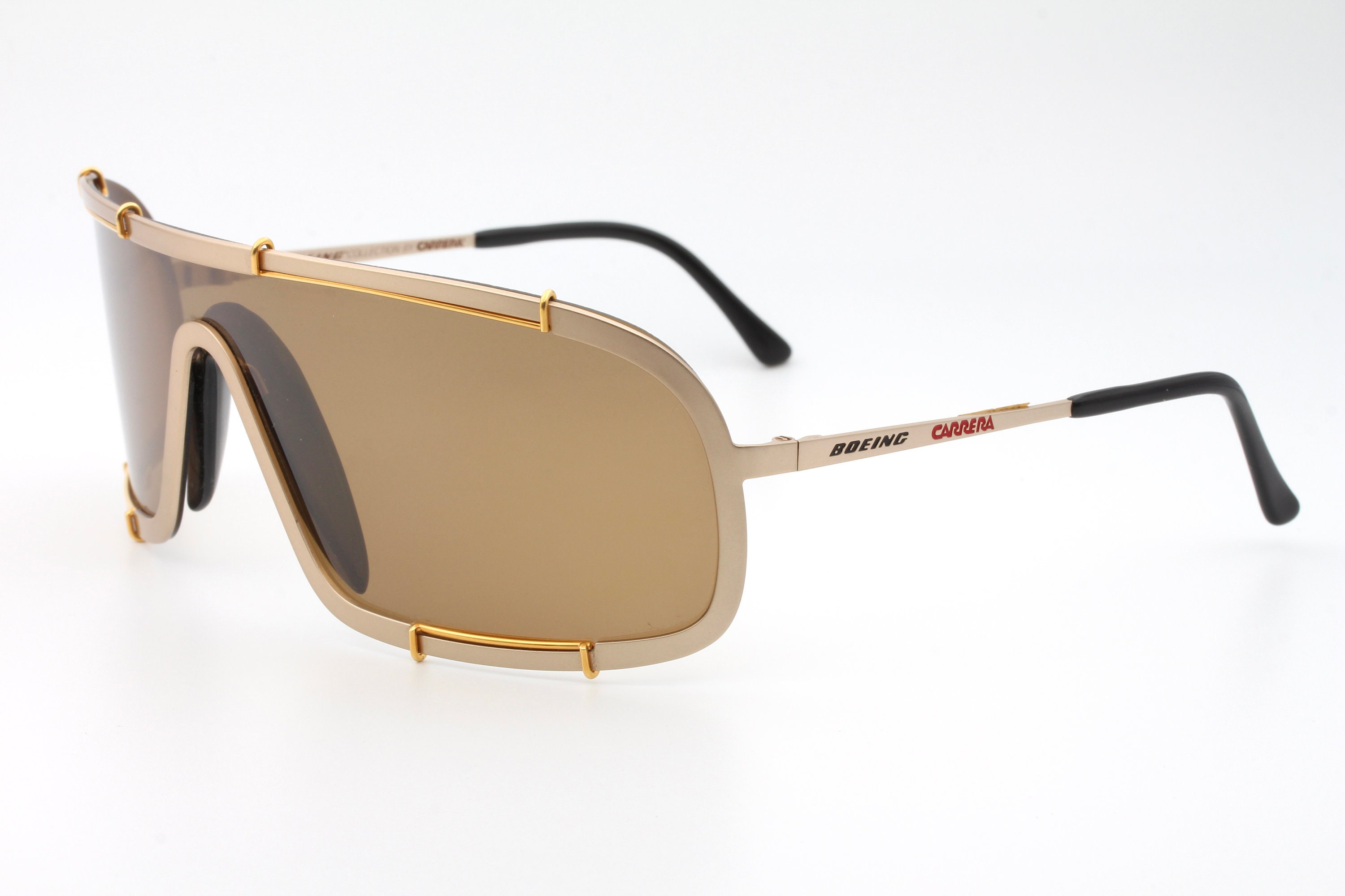 CARRERA Boeing サングラス 1985年製 Circa 1985 Boeing By Carrera Vintage Sunglasses. For Sale at Ruby Lane