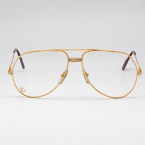 Cartier Vendome vintage eyeglasses made in France 80&#39;s New Old Stock