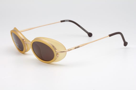 Kenzo Touareg K. 1357 Vintage Sunglasses Made in France in the 90s