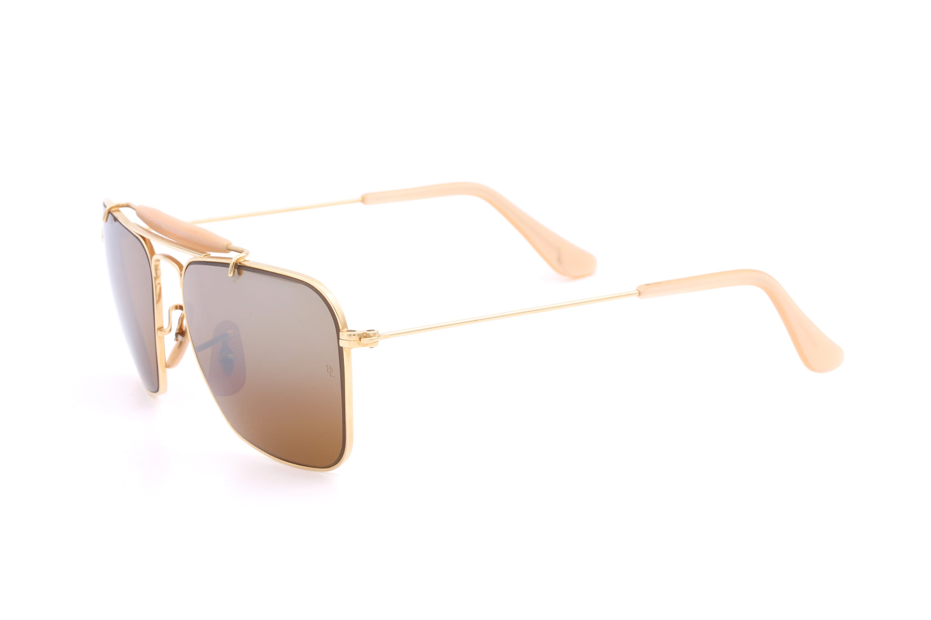 Ray Ban B&L Small Caravan W1348 Vintage Sunglasses With T.g.m. Top