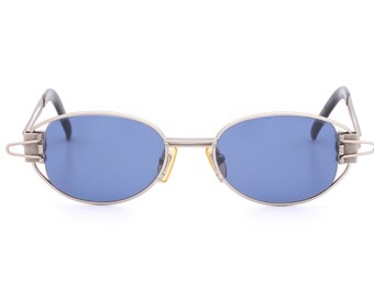Yohji Yamamoto サングラス 52-4103 Yohji Yamamoto Vintage Sunglasses 52-4103 Silver Frame Blue