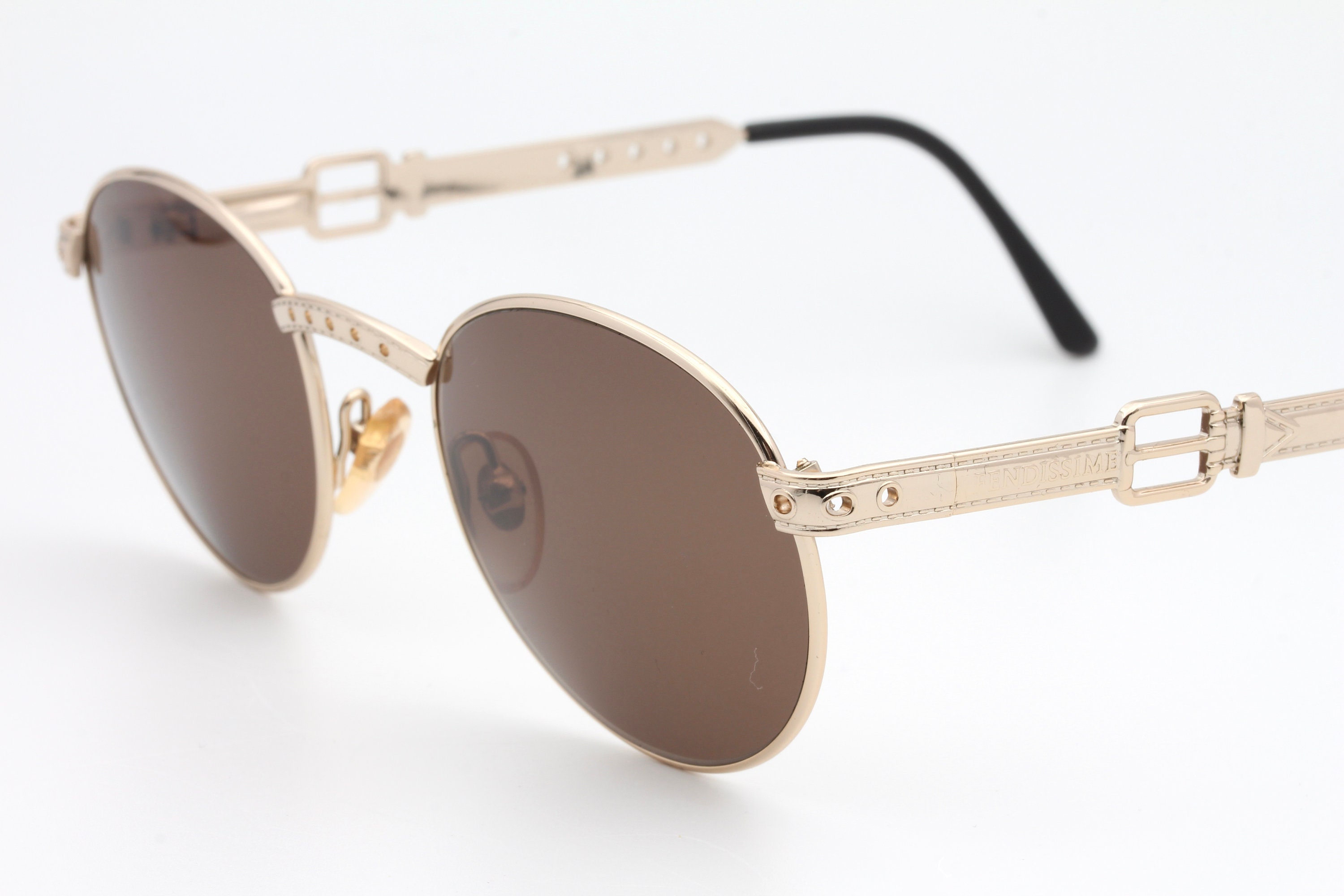 Vintage Fendissime F578 119 Womens Sunglasses made in Italy 53 19 130mm Women 115 mm - 130 mm Temple Vintage Sunglasses for sale  main image 4