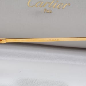 Cartier Madison vintage eyeglasses made in France 80's - New Old Stock image 7