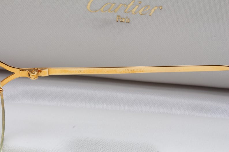 Cartier Madison vintage eyeglasses made in France 80's - New Old Stock image 7