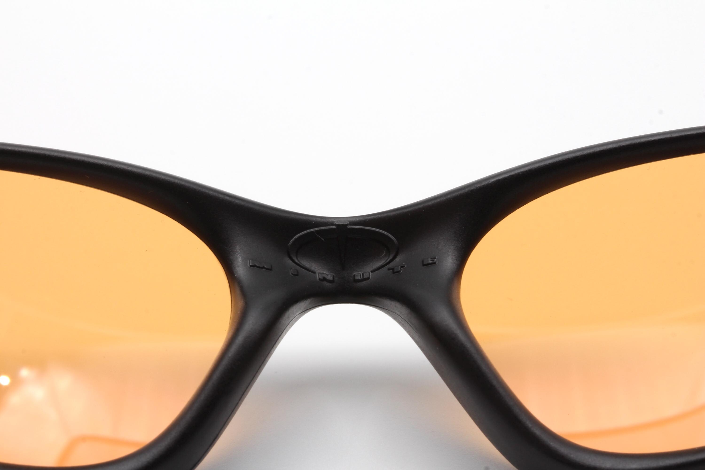 Vintage Sunglasses Oakley Minute Persimmon Made in the USA 90's