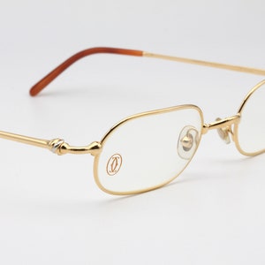 Cartier Orfy vintage eyeglasses made in France 90's - new old stock