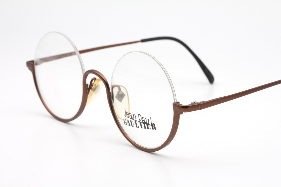 【蚊】最高級⭐️美品　JPG by Gaultier Jean Paul Gaultier 55 7163 Vintage Eyeglasses Made in Japan 90's