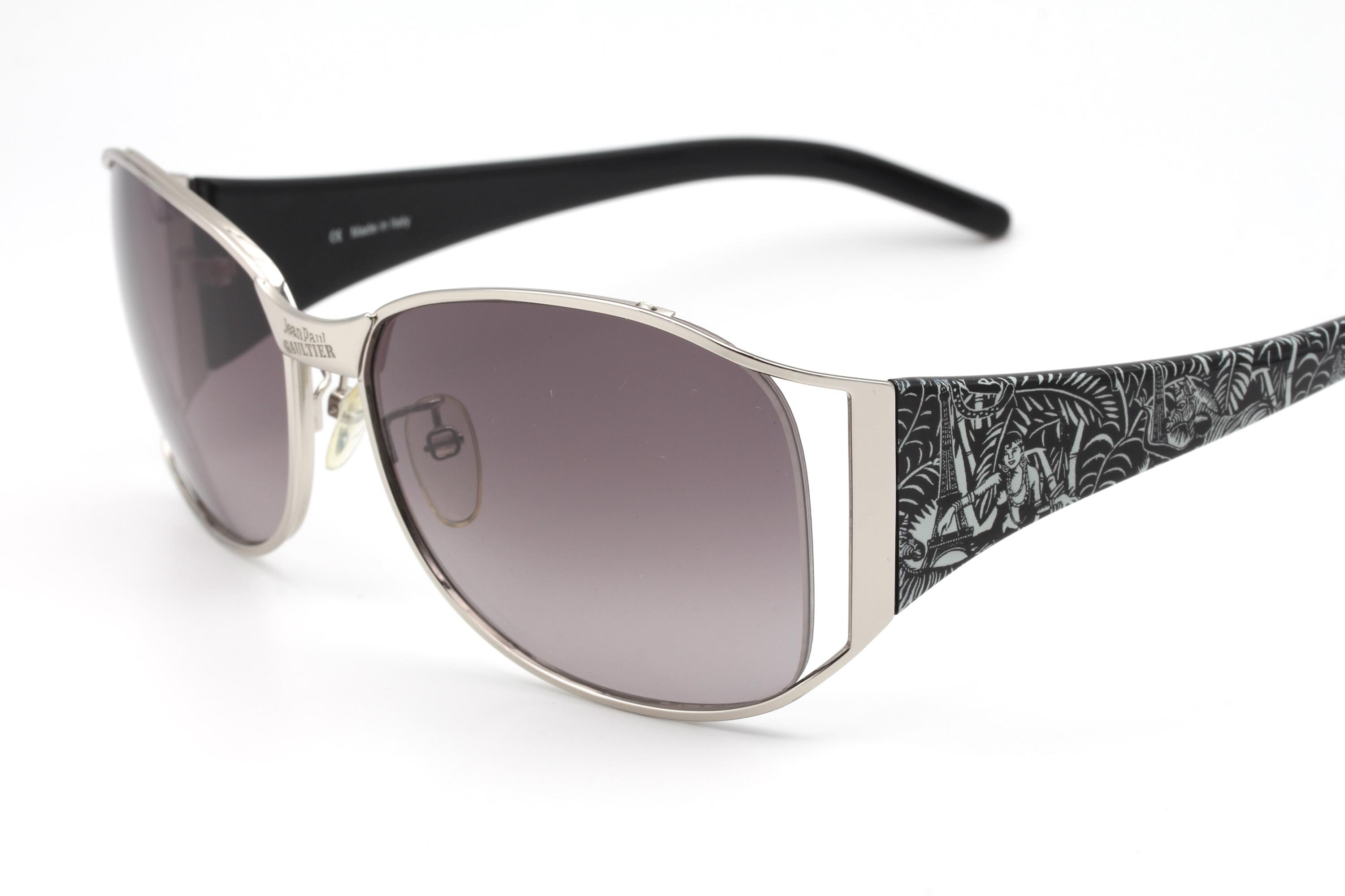 Jean Paul Gaultier SJP 007 Vintage Sunglasses Made in Italy 2000s