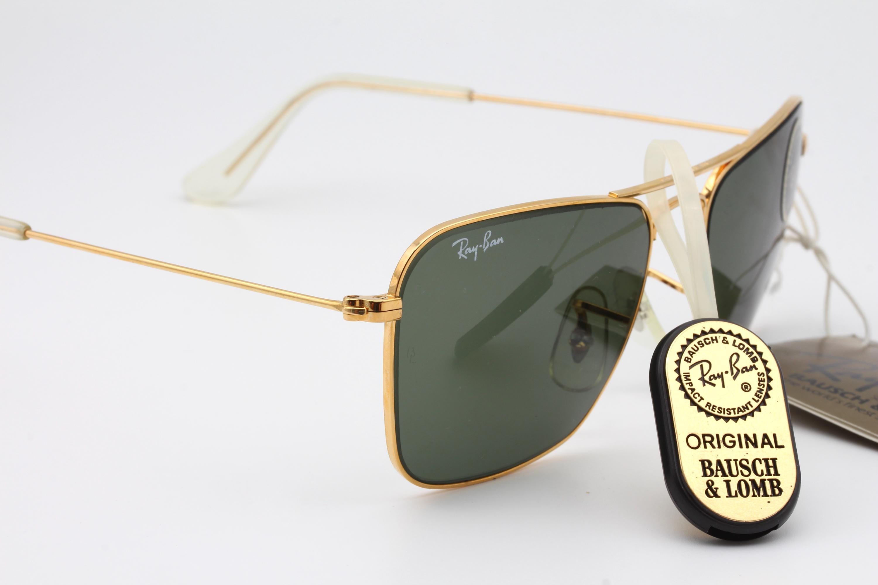 B&L RAY-BAN SMALL CALABAN サングラス　ヴィンテージ Ray Ban B&L Small Caravan Vintage Sunglasses / Iconic Sunglasses