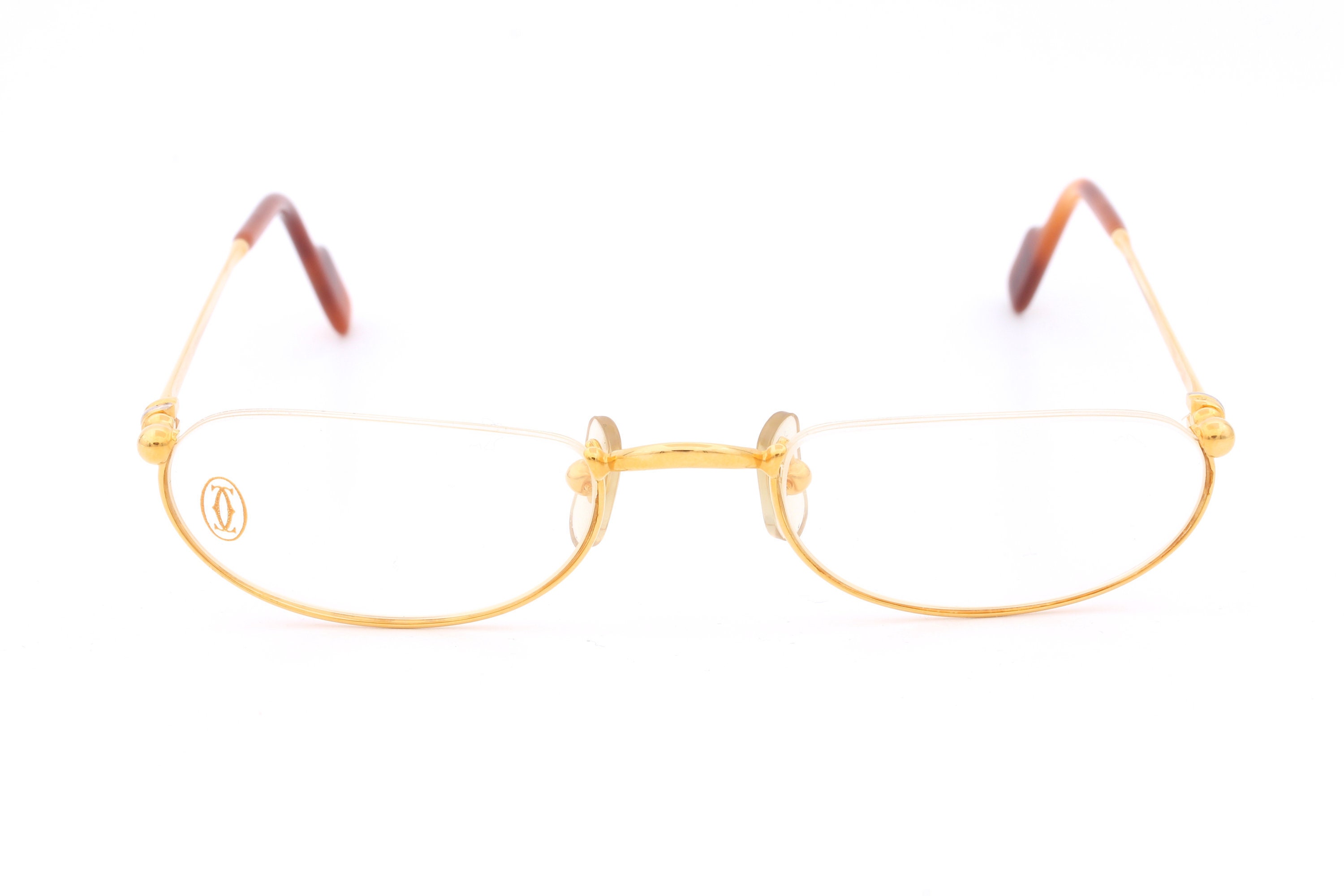 Cartier Demi Lune Vintage Reading Eyeglasses Luxury Eyeglasses