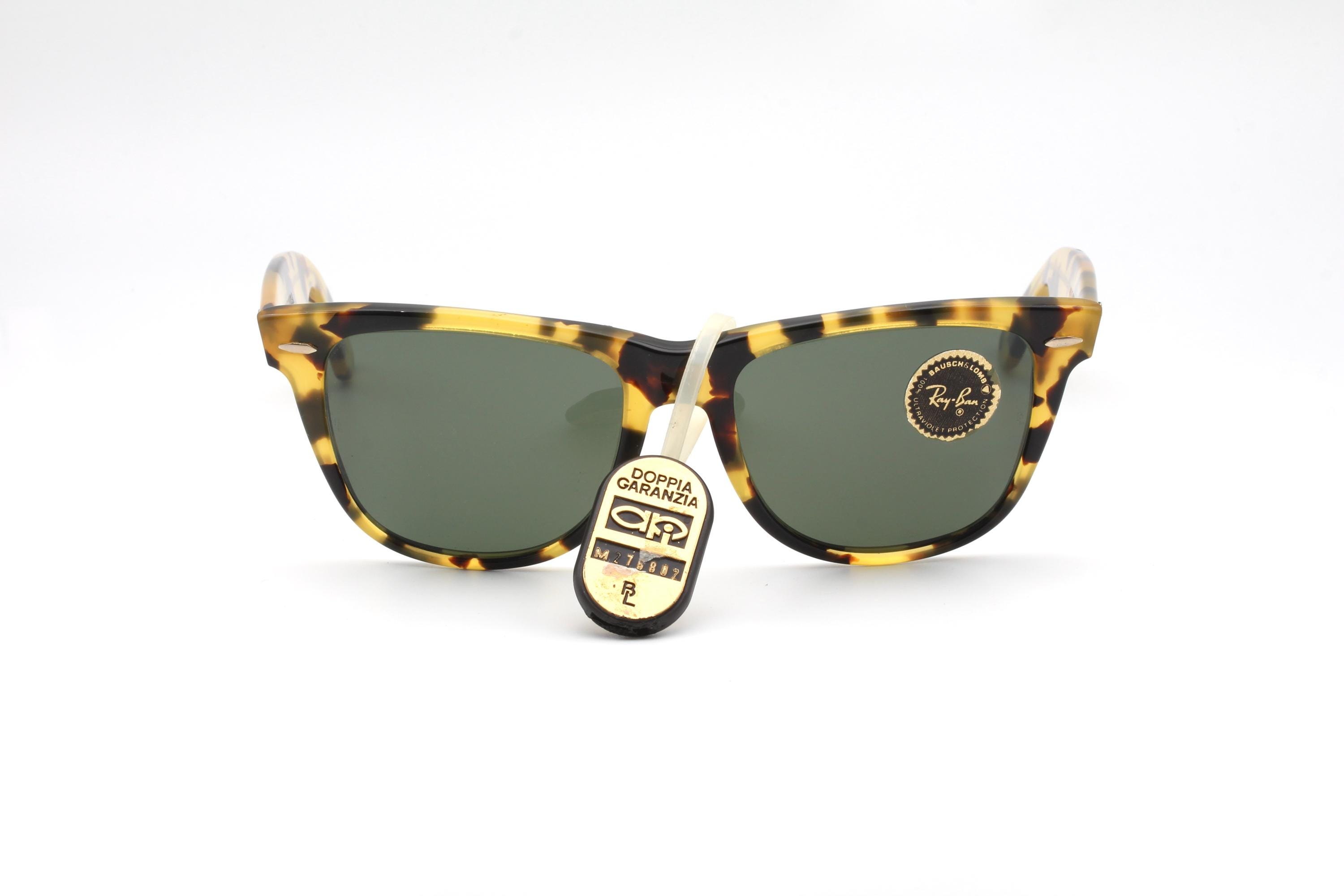 Ray Ban B&L Wayfarer II Vintage Sunglasses Made in USA 80's - New