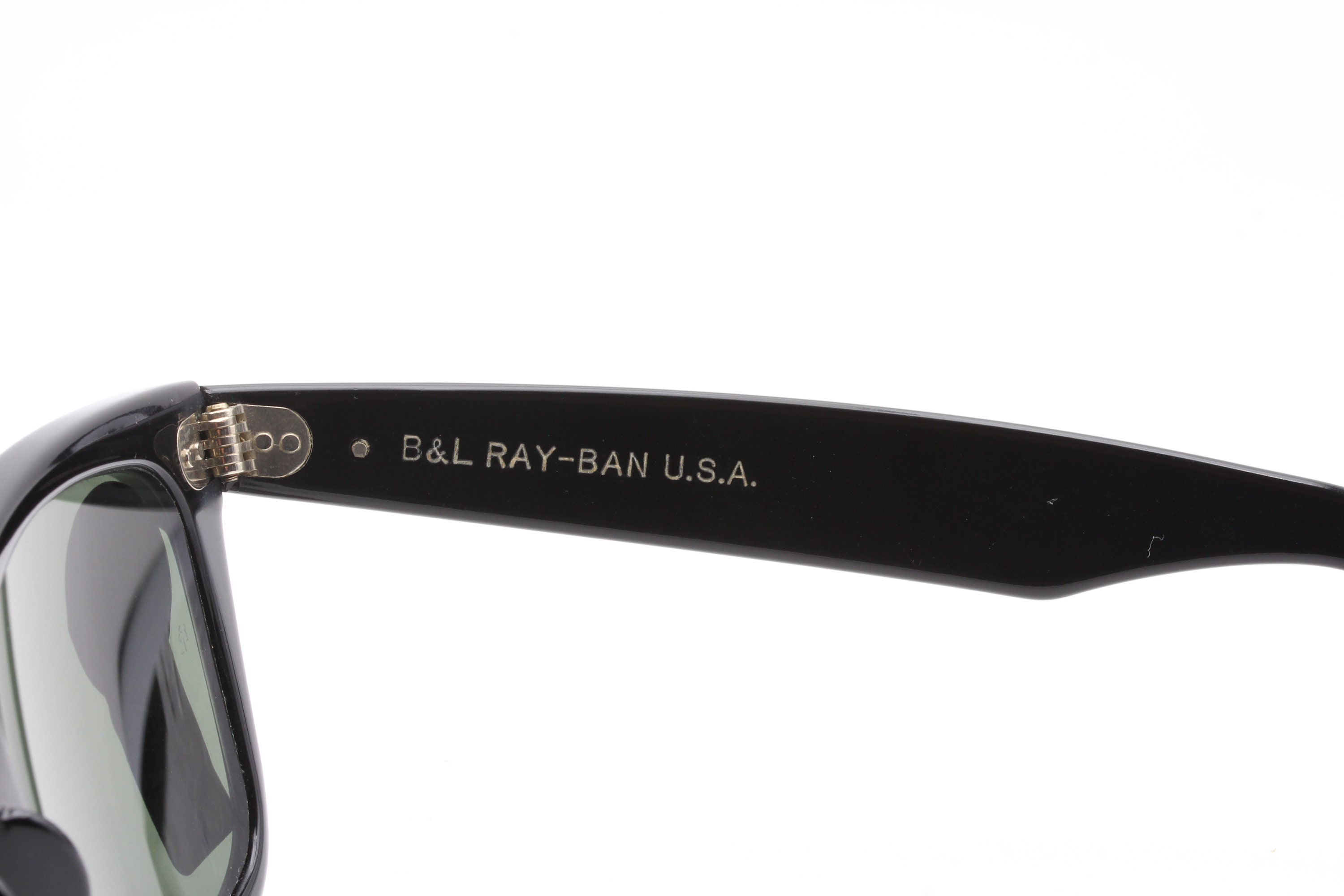け*ー様 レイバン B&L Ray-Ban WAYFARER 90'sつや消しブ Ray Ban B&L Wayfarer Vintage Sunglasses Made in USA 90's